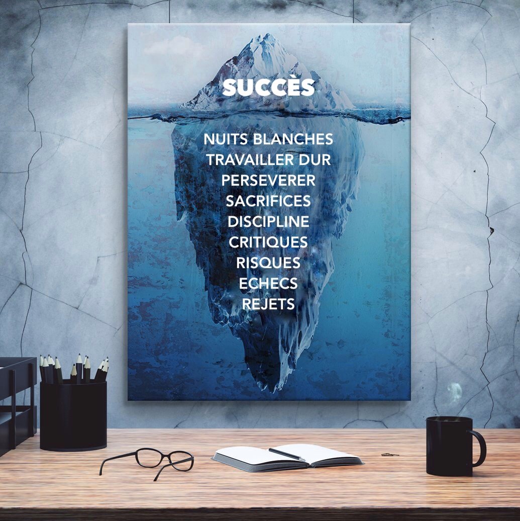 Tableau de Motivation Iceberg