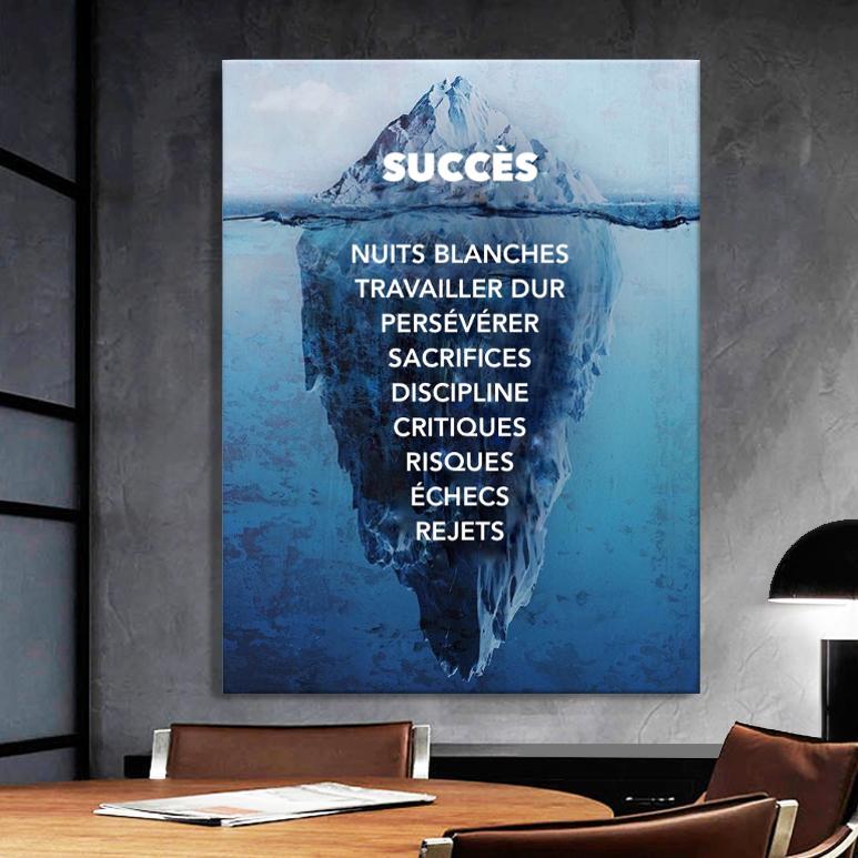 Tableau de Motivation Iceberg